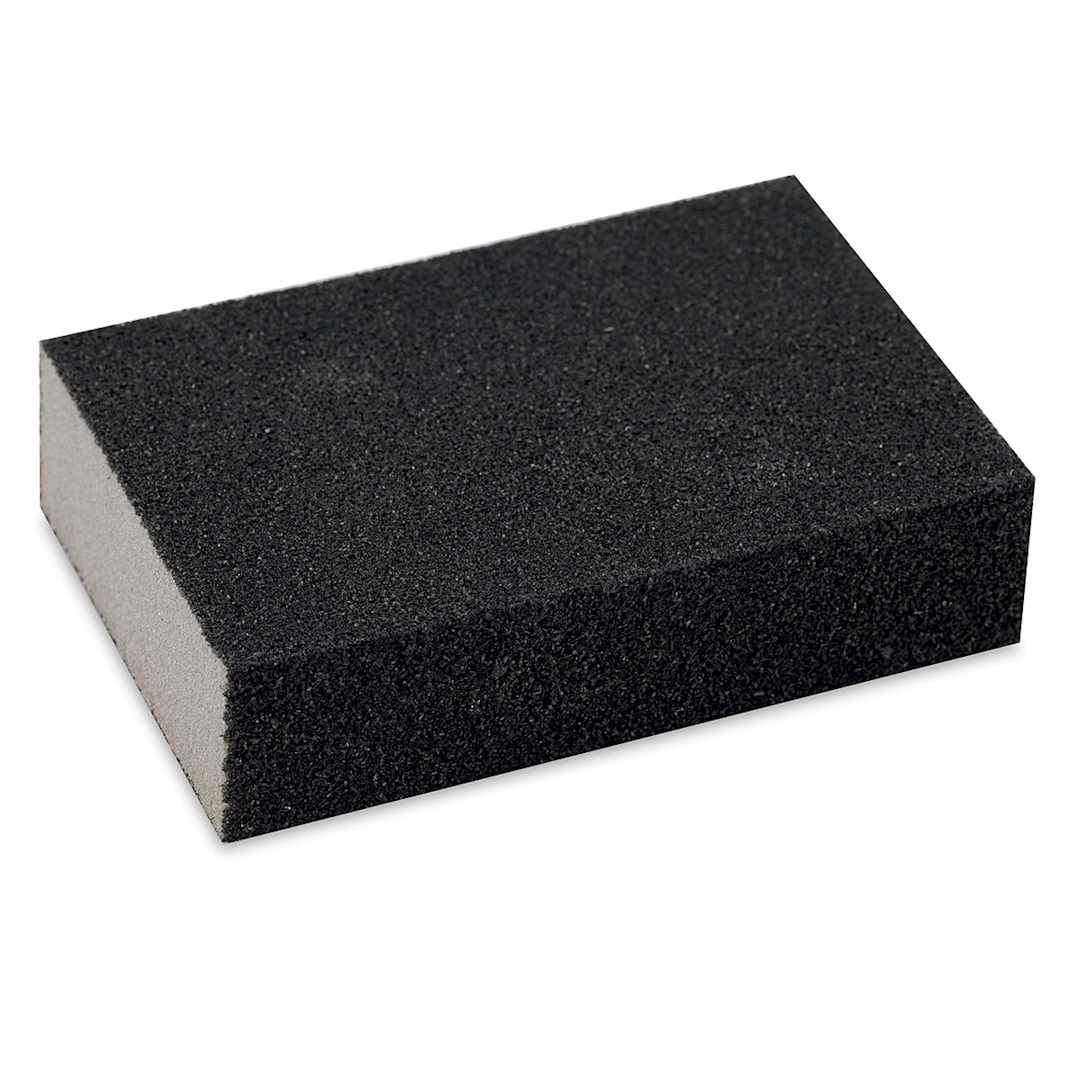 Open in modal - Art Alternatives Sanding Block - Angled view of Medium/Coarse Grit Sanding Block
