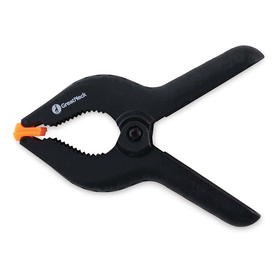 Open in modal - Great Neck Spring Clamp - Side view of 2" Clamp