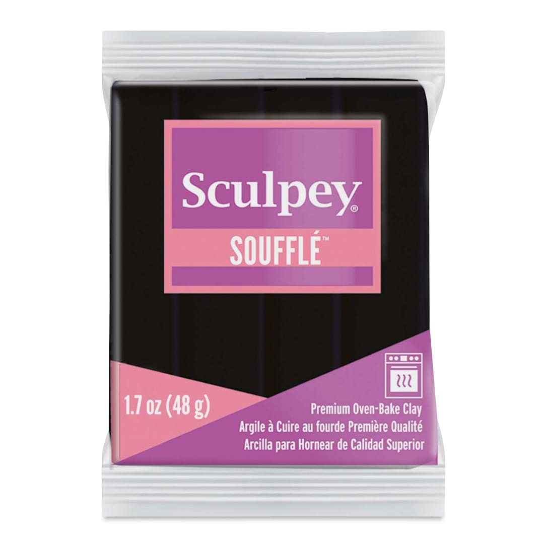 Open in modal - Sculpey Souffle - Poppy Seed, 1.7 oz Bar front of packaging