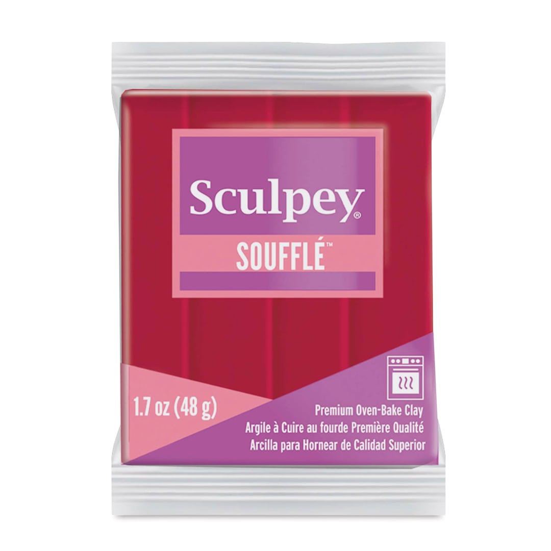 Open in modal - Sculpey Souffle - Cherry Pie, 1.7 oz Bar front of packaging