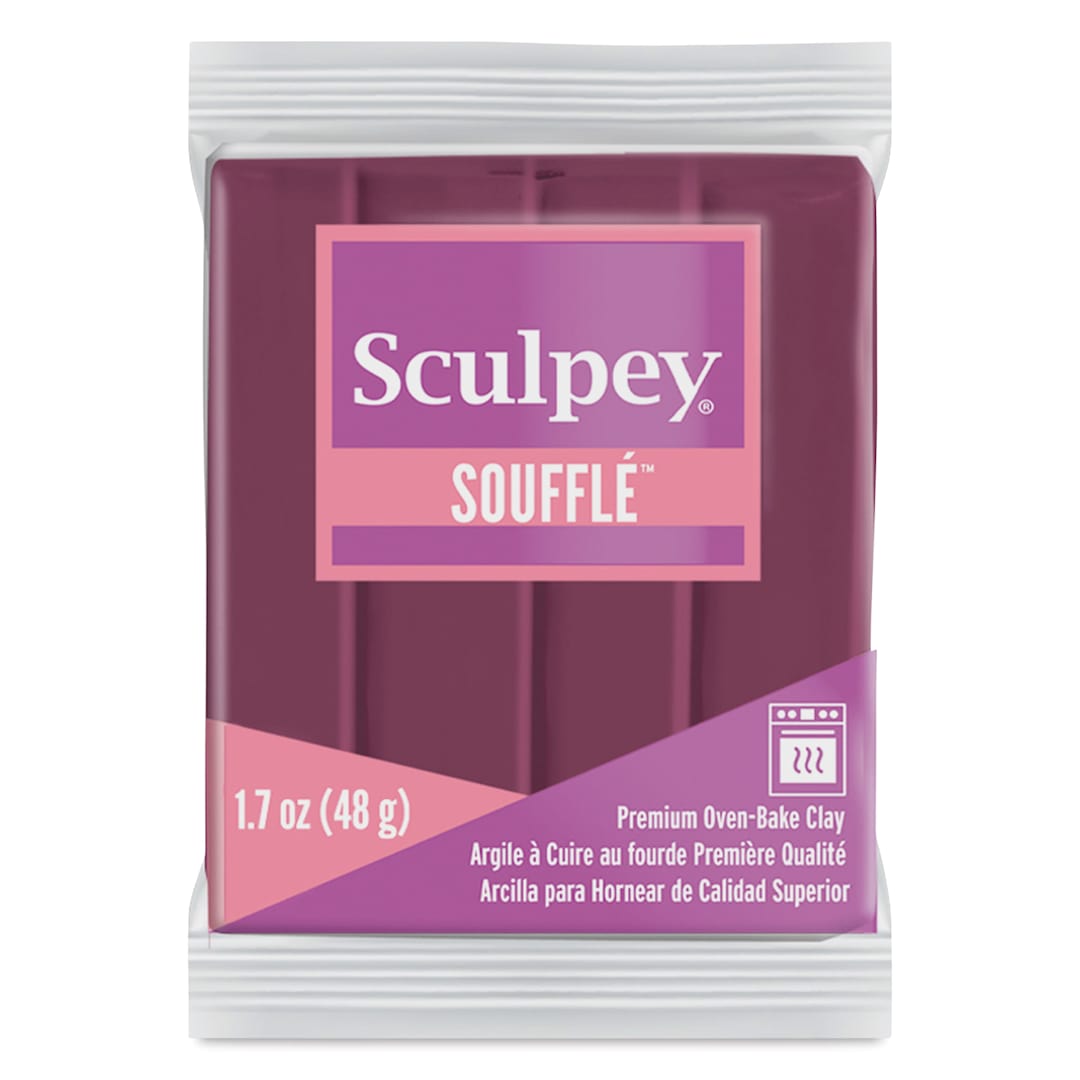 Open in modal - Sculpey Souffle - Cabernet, 1.7 oz Bar front of packaging