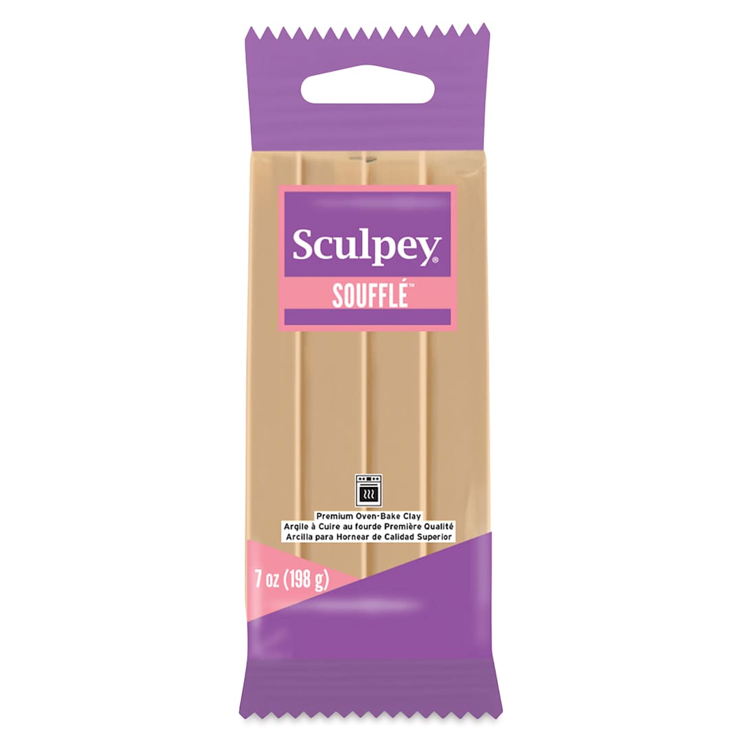 Open in modal - Sculpey Souffle - Latte, 7 oz Bar front of packaging