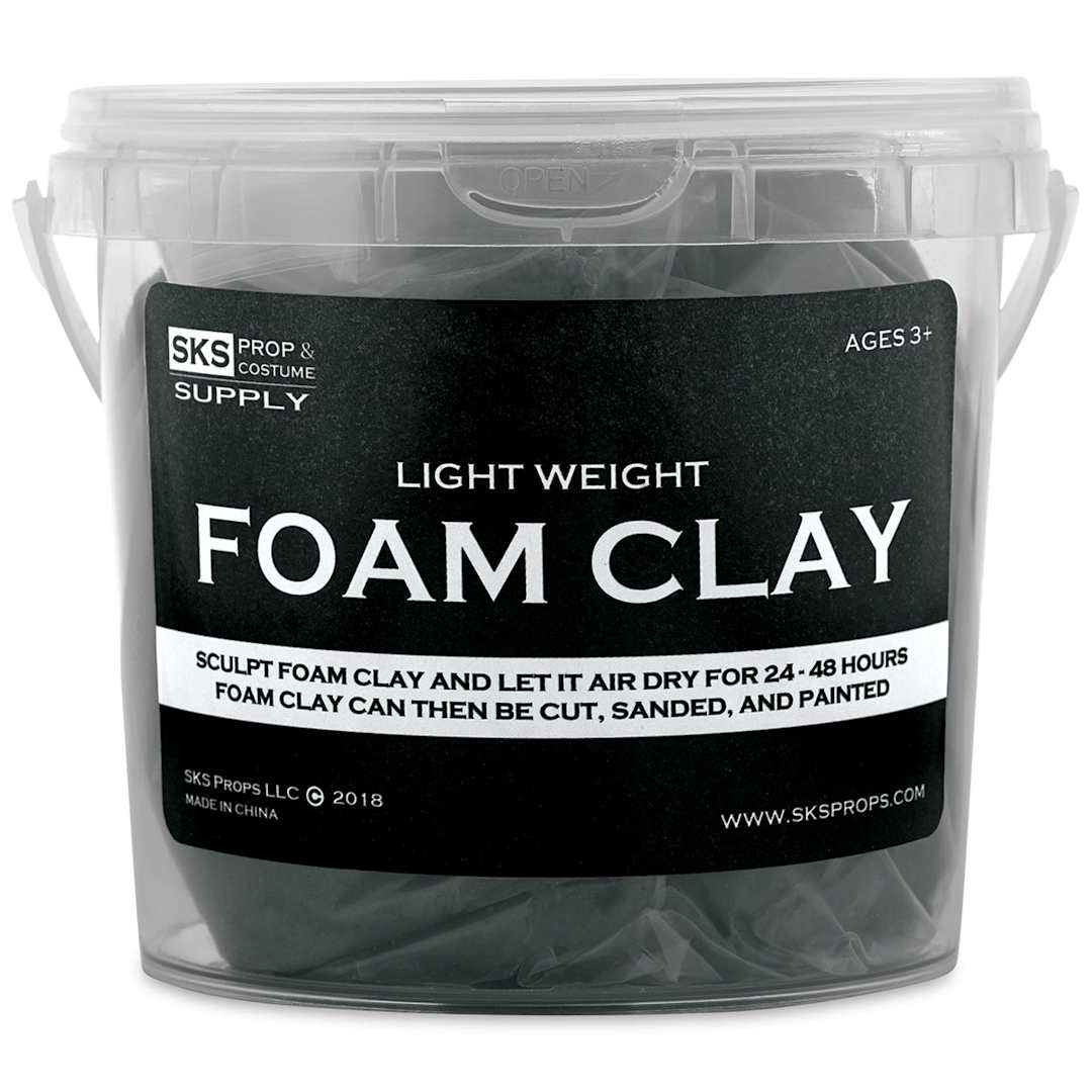Open in modal - SKS Props Lightweight Foam Clay - front of 300g tub shown