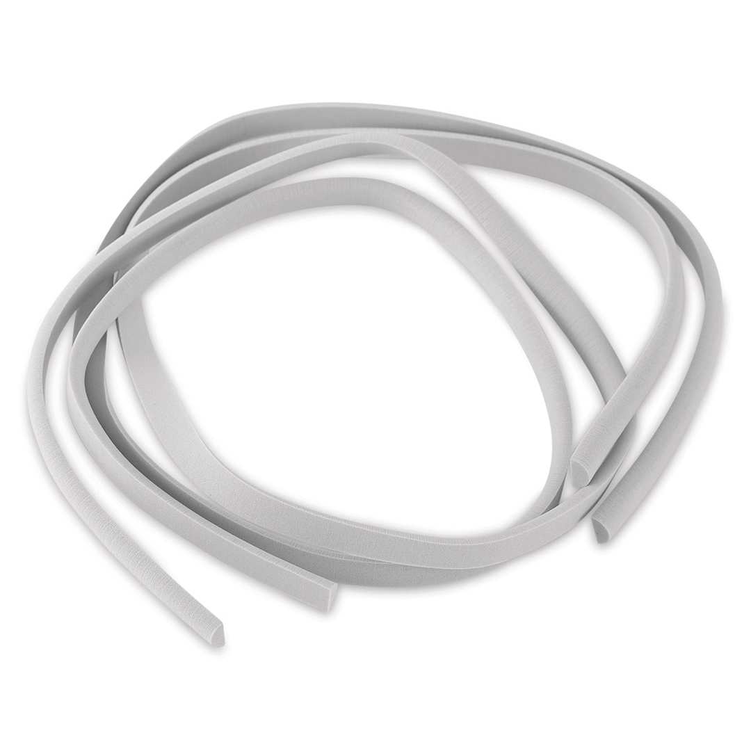 Open in modal - SKS Props HD-Foam Dowels - Components of 2 pc Package of 10mm Half Round dowels shown