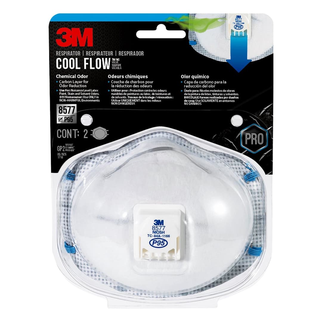 Open in modal - Cool Flow Valve Particulate Respirator 8577/P95 2/Pkg.