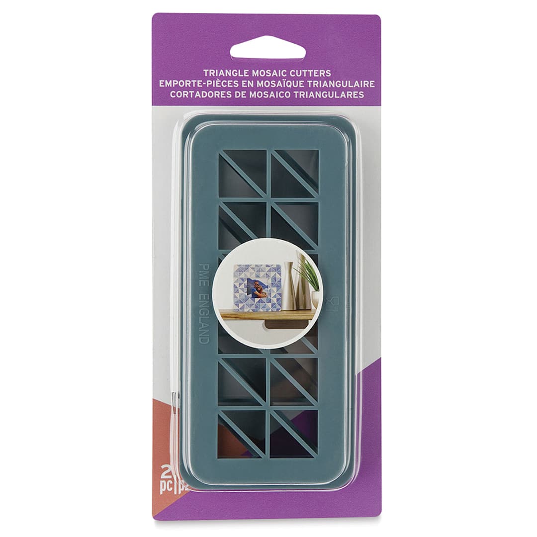 Open in modal - Sculpey Tools Mosaic Cutters - Front of Triangle blister package