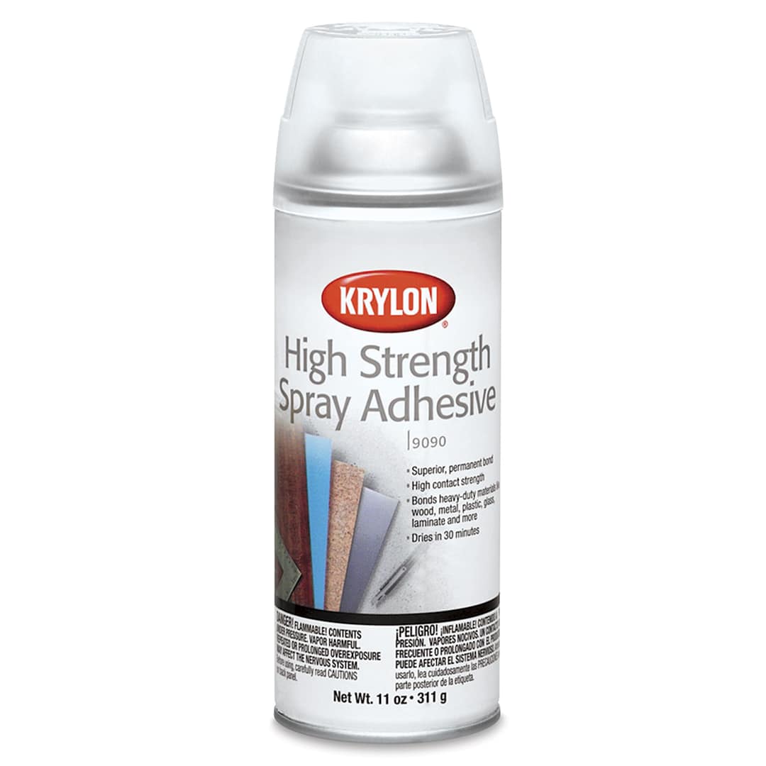 Open in modal - Krylon High Strength Spray Adhesive - front of can shown