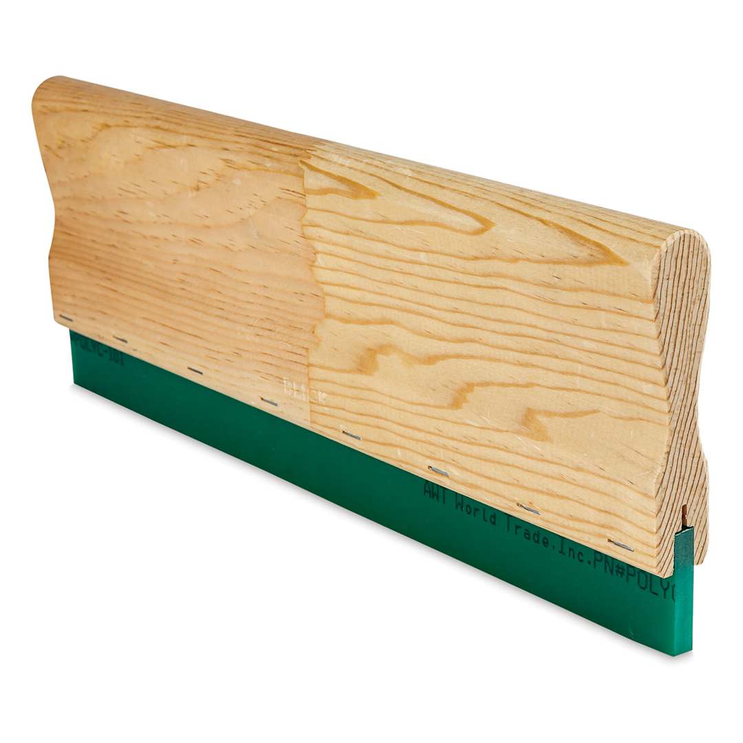 Open in modal - Blick Standard Squeegee - 16", 70-75 Durometer - angled