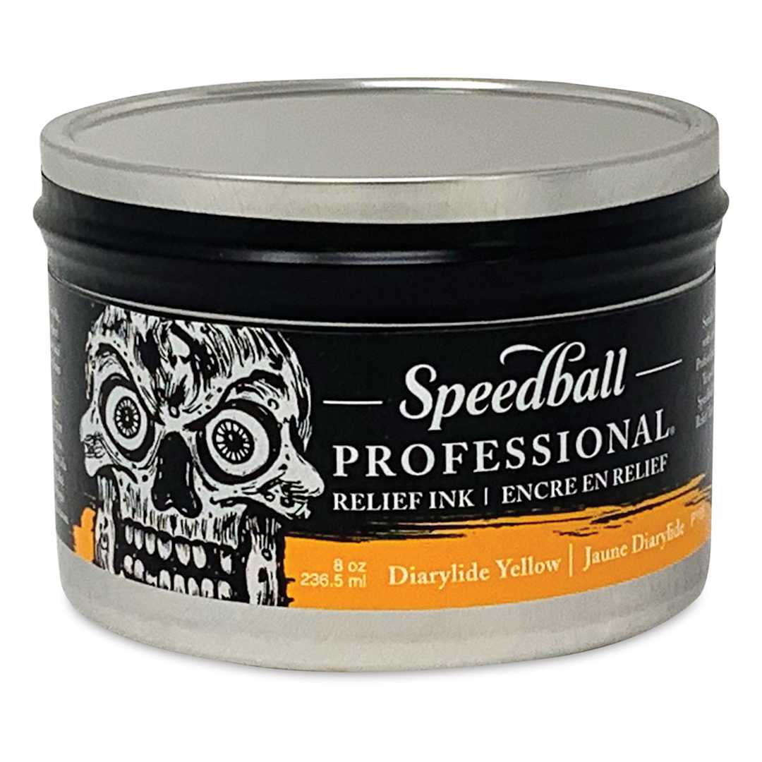 Open in modal - Speedball Professional Relief Ink - Diarylide Yellow, 8 oz