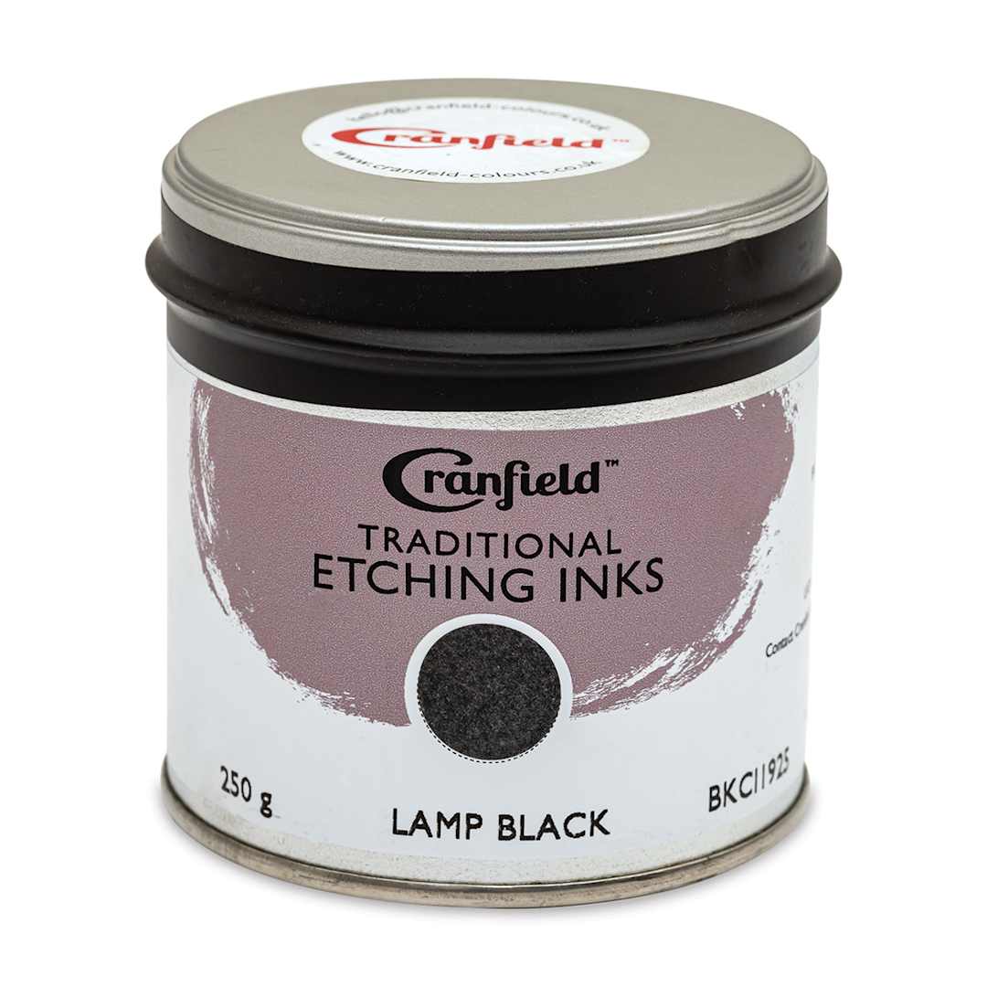 Open in modal - Cranfield Traditional Etching Ink - Lamp Black, 250 g - front