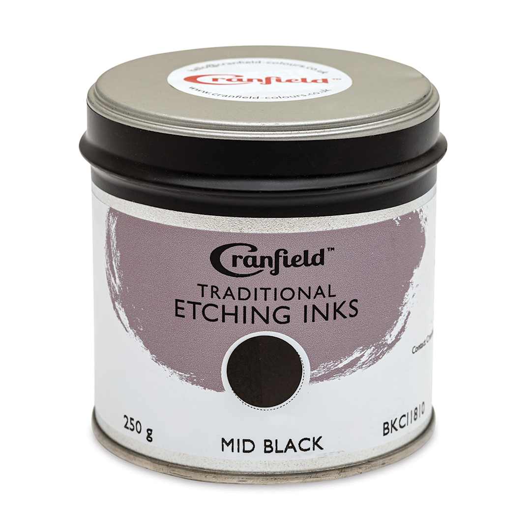 Open in modal - Cranfield Traditional Etching Ink - Mid Black, 250 g - front