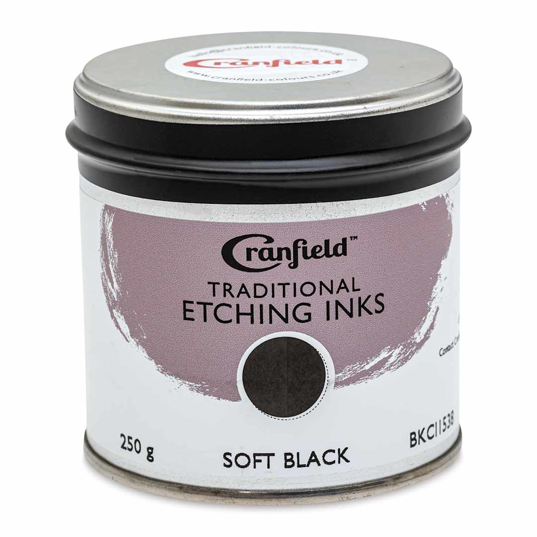 Open in modal - Cranfield Traditional Etching Ink - Soft Black, 250 g - front