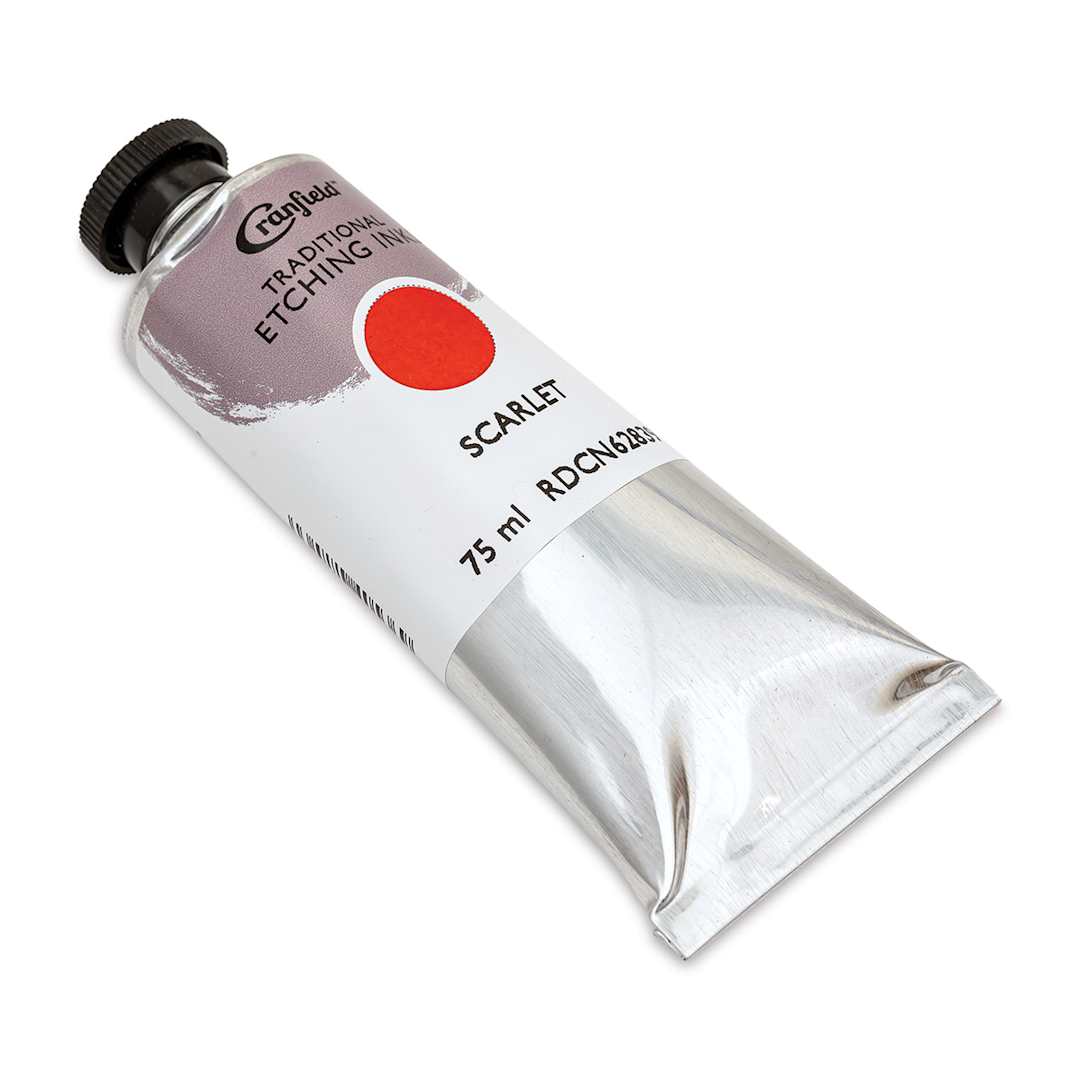 Open in modal - Cranfield Traditional Etching Ink - Scarlet, 75 ml