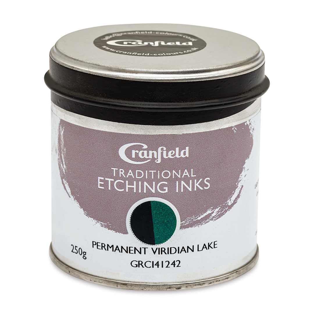 Open in modal - Cranfield Traditional Etching Ink - Permanent Viridian, 250 g - front