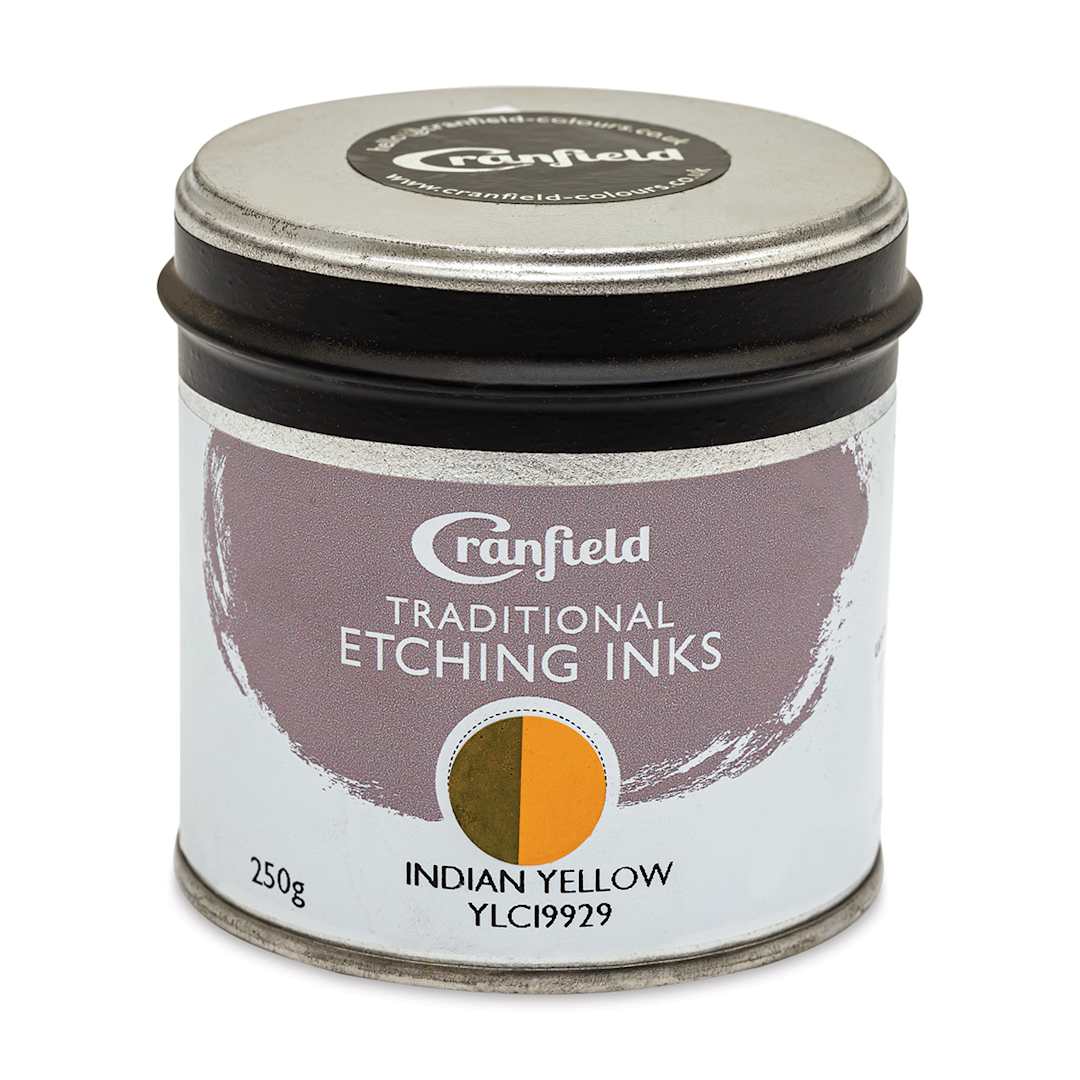 Open in modal - Cranfield Traditional Etching Ink - Indian Yellow, 250 g - front