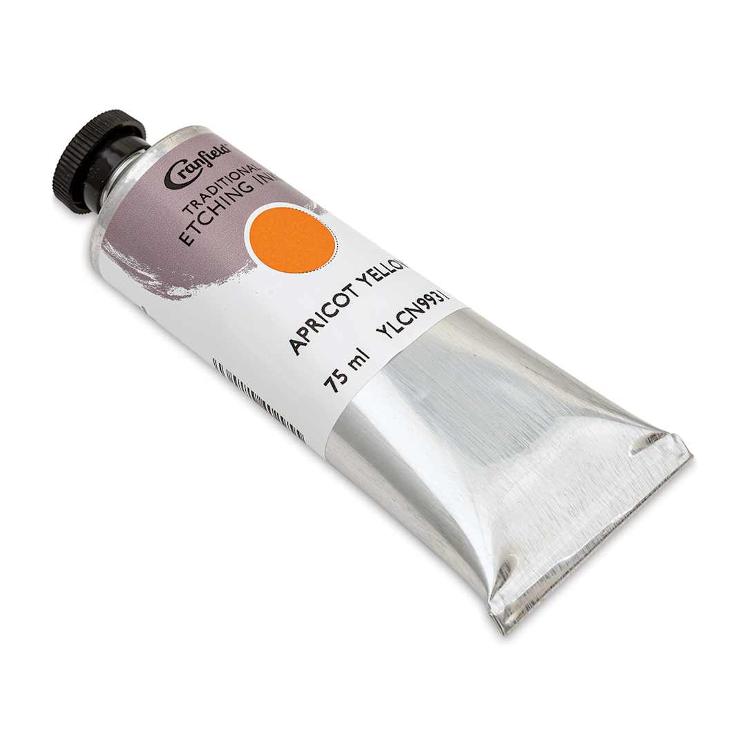 Open in modal - Cranfield Traditional Etching Ink - Apricot Yellow, 75 ml