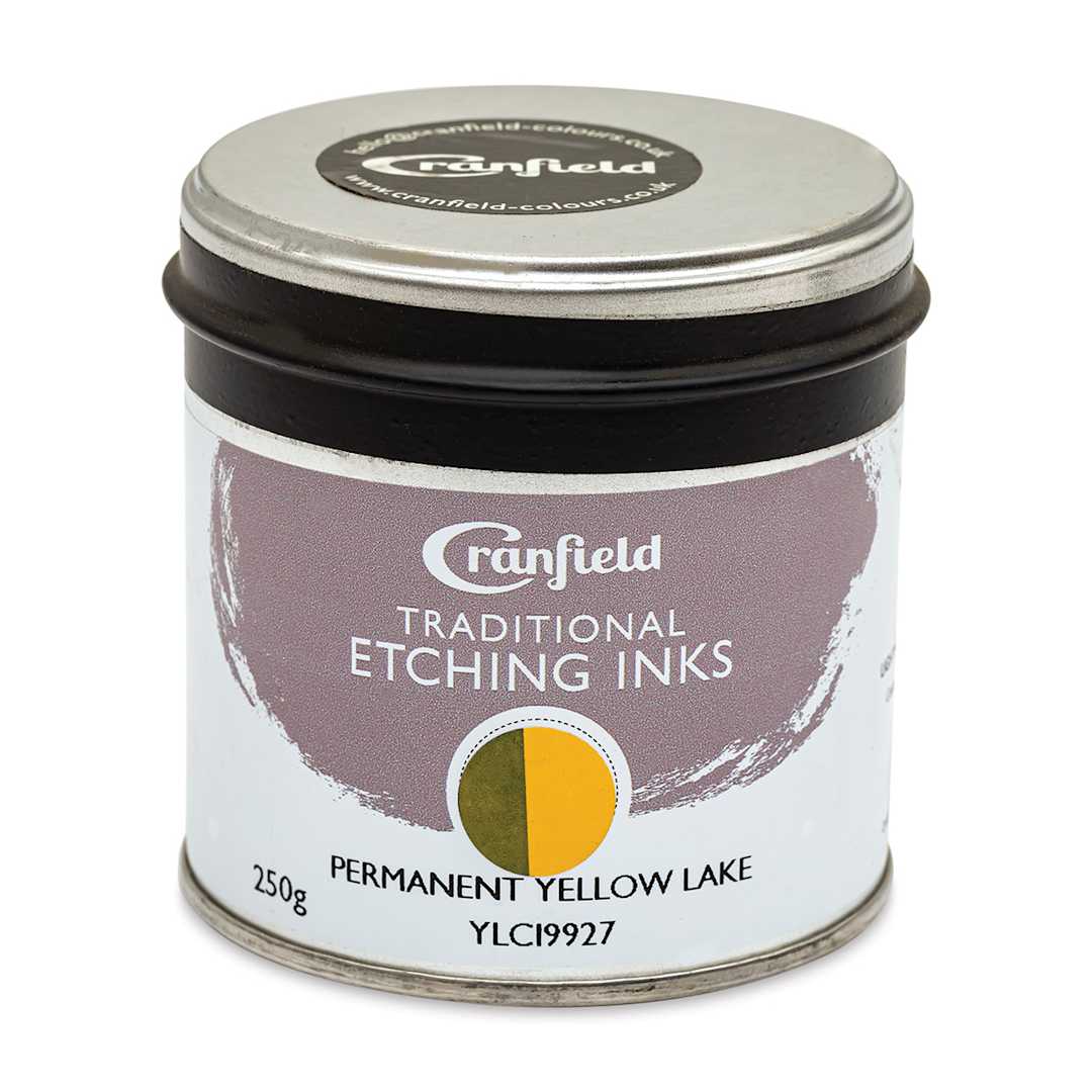 Open in modal - Cranfield Traditional Etching Ink - Permanent Yellow Lake, 250 g - front