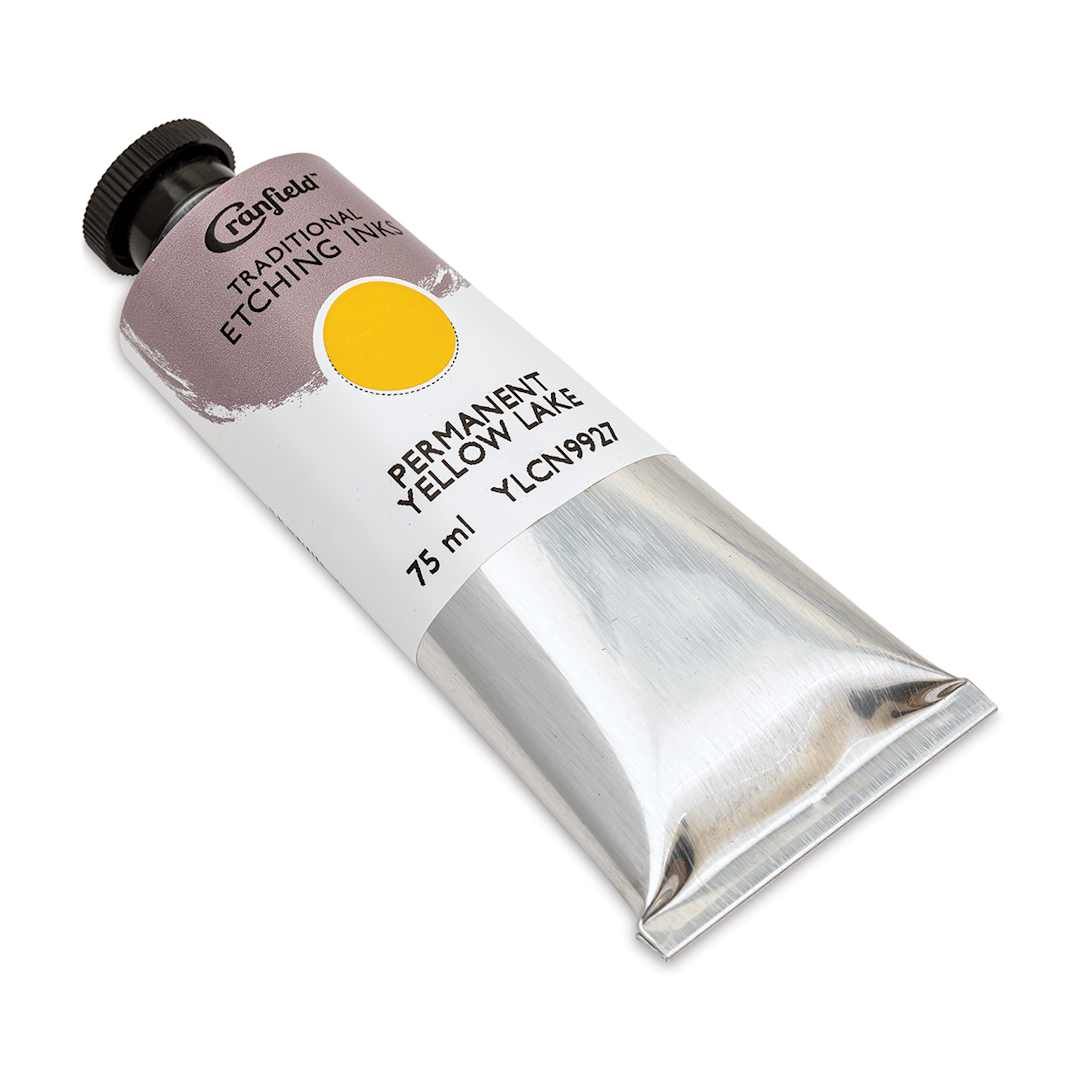 Open in modal - Cranfield Traditional Etching Ink - Permanent Yellow Lake, 75 ml