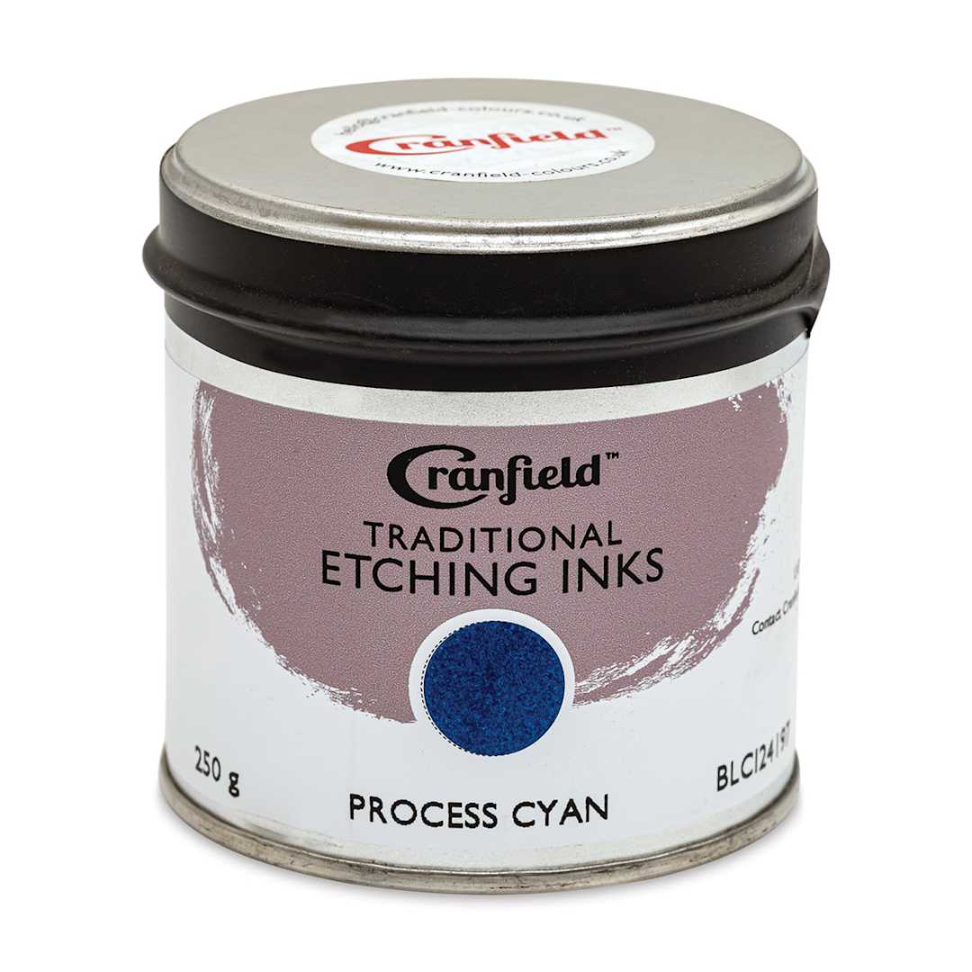 Open in modal - Cranfield Traditional Etching Ink - Process Cyan, 250 g - front