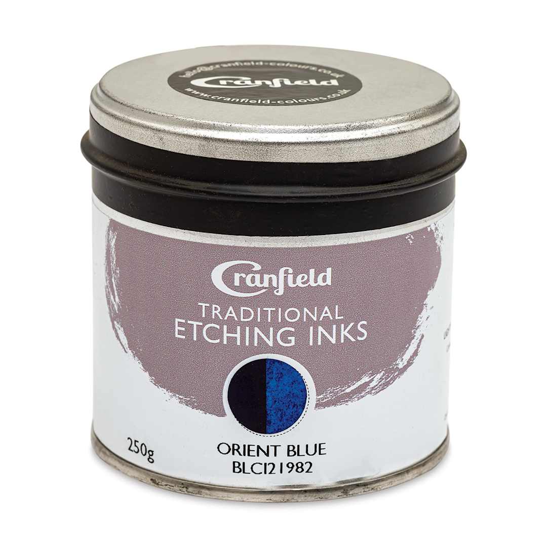 Open in modal - Cranfield Traditional Etching Ink - Orient Blue, 250 g - front