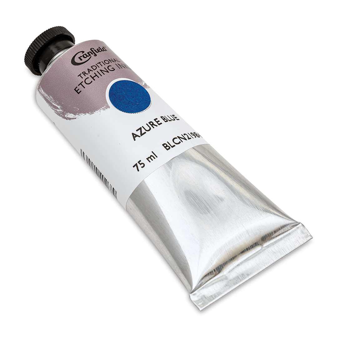 Open in modal - Cranfield Traditional Etching Ink - Azure Blue, 75 ml