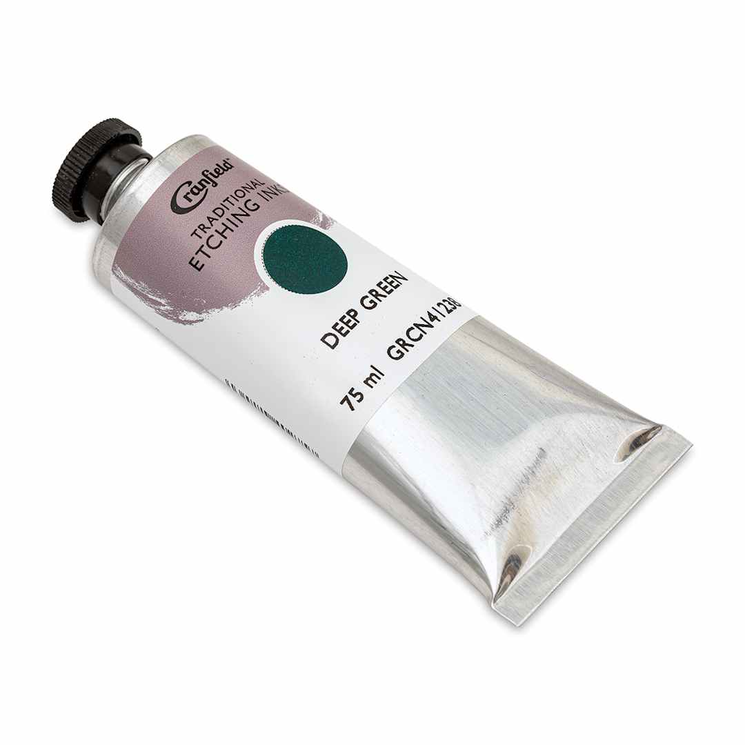 Open in modal - Cranfield Traditional Etching Ink - Deep Green, 75 ml