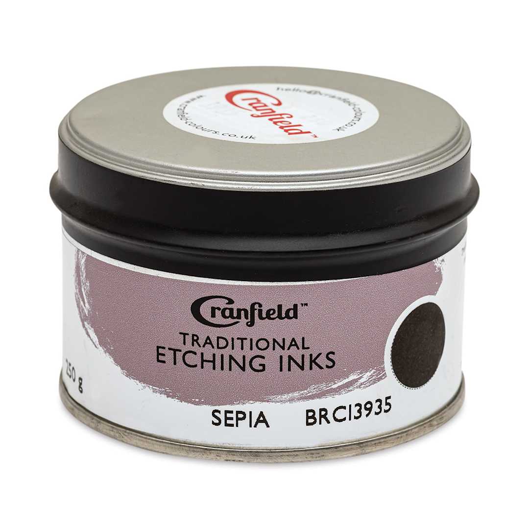 Open in modal - Cranfield Traditional Etching Ink - Sepia, 250 g - front