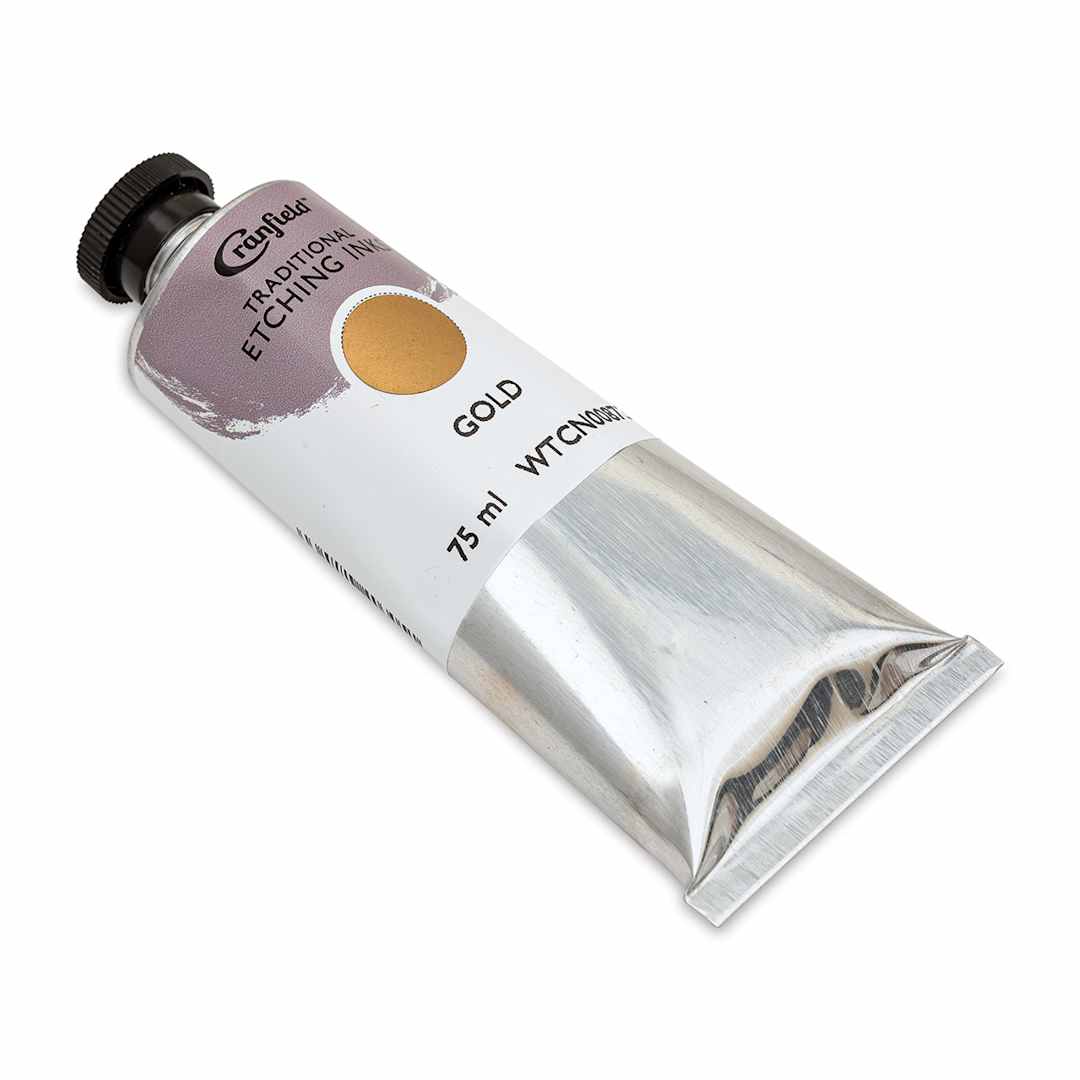 Open in modal - Cranfield Traditional Etching Ink - Gold, 75 ml