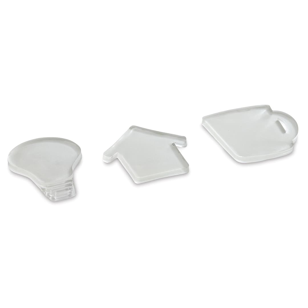 Open in modal - Gel Press Petite Printing Plates - Big Plans, Set of 3