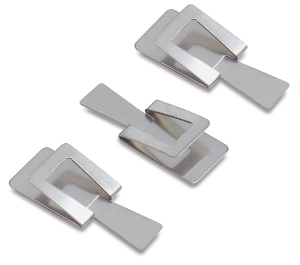 Open in modal - Stainless Steel Registration Guides - Set of 3 Guides at angle
