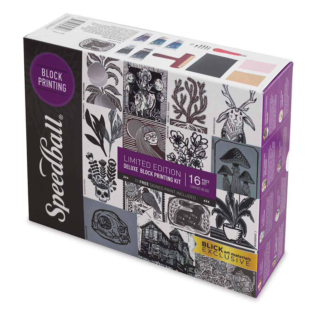 Open in modal - Speedball Limited Edition Deluxe Block Printing Kit