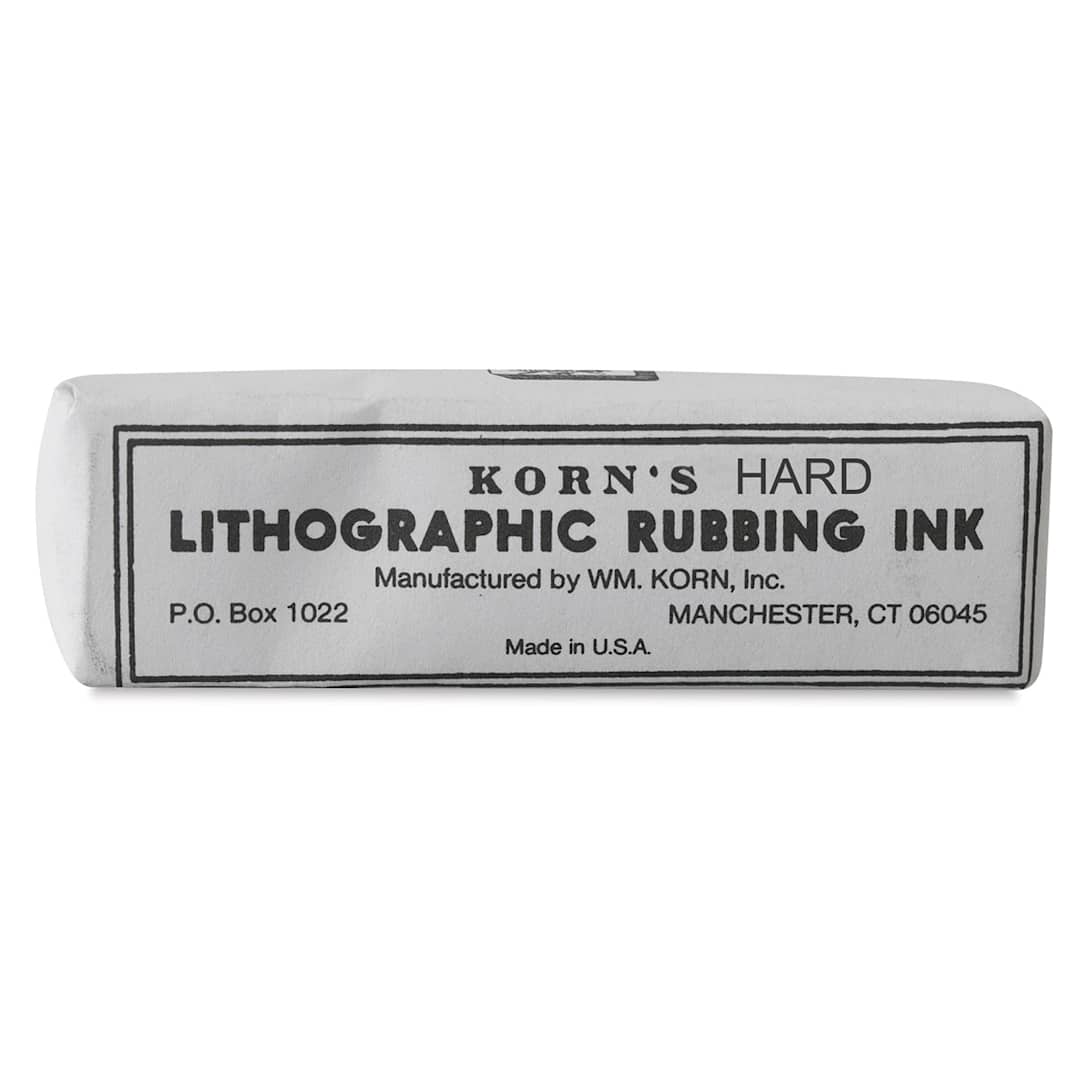 Open in modal - Korn's Lithographic Rubbing Ink Stick - Hard