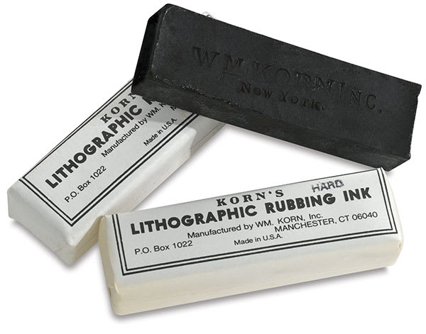 Open in modal - Korn's Lithographic Rubbing Ink Sticks