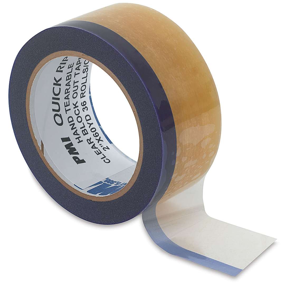 Open in modal - QuickRip Blockout Tape - Angled view of Roll of Tape