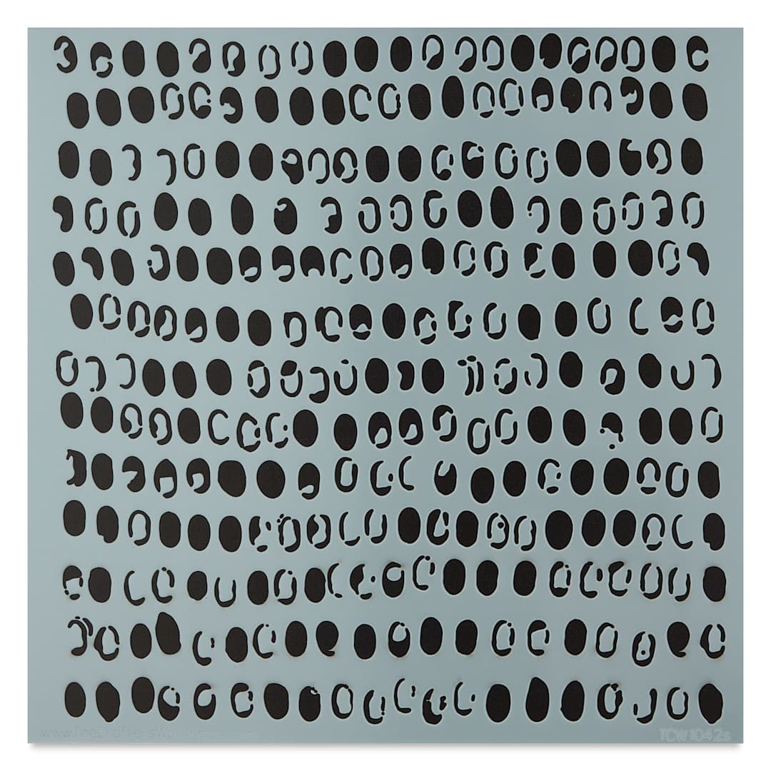 Open in modal - The Crafter's Workshop Stencil - Hole Punch, 6" x 6"