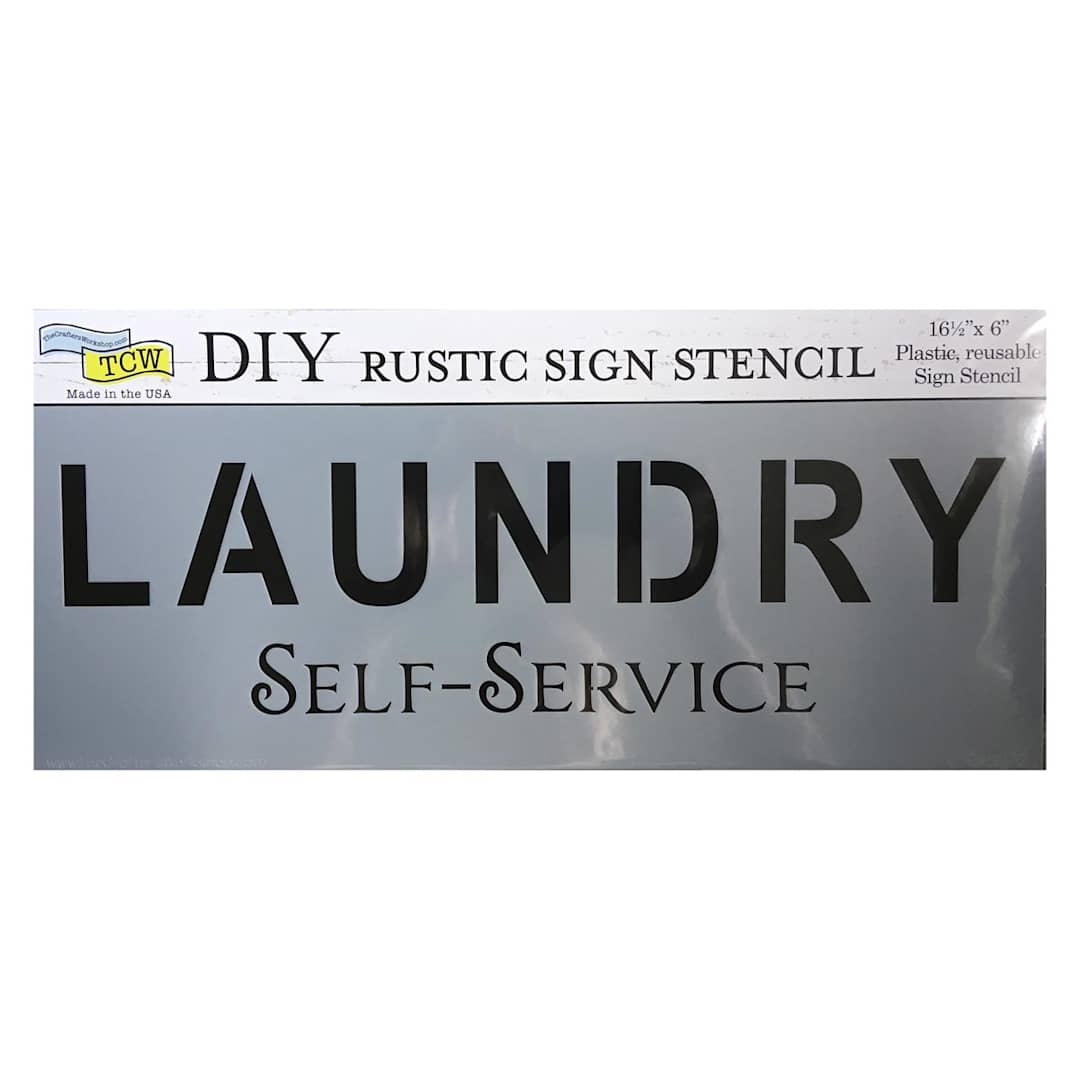 Open in modal - The Crafter's Workshop Stencils Laundry