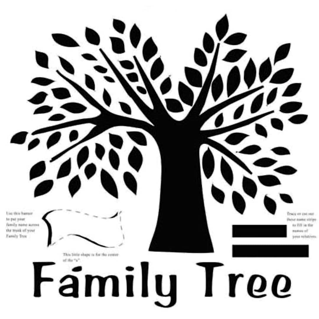 Open in modal - The Crafter's Workshop Stencils Family Tree