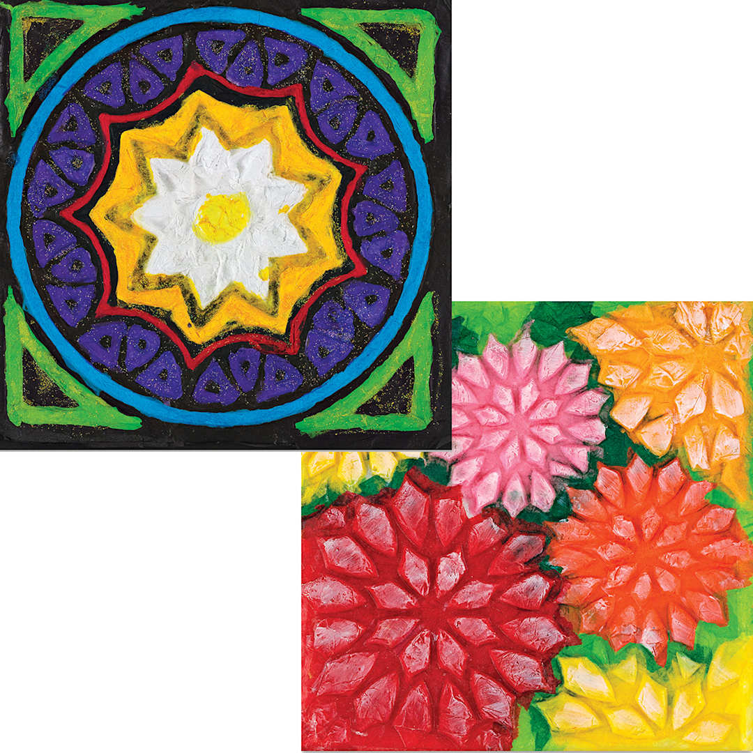 Open in modal - cast tissue tiles