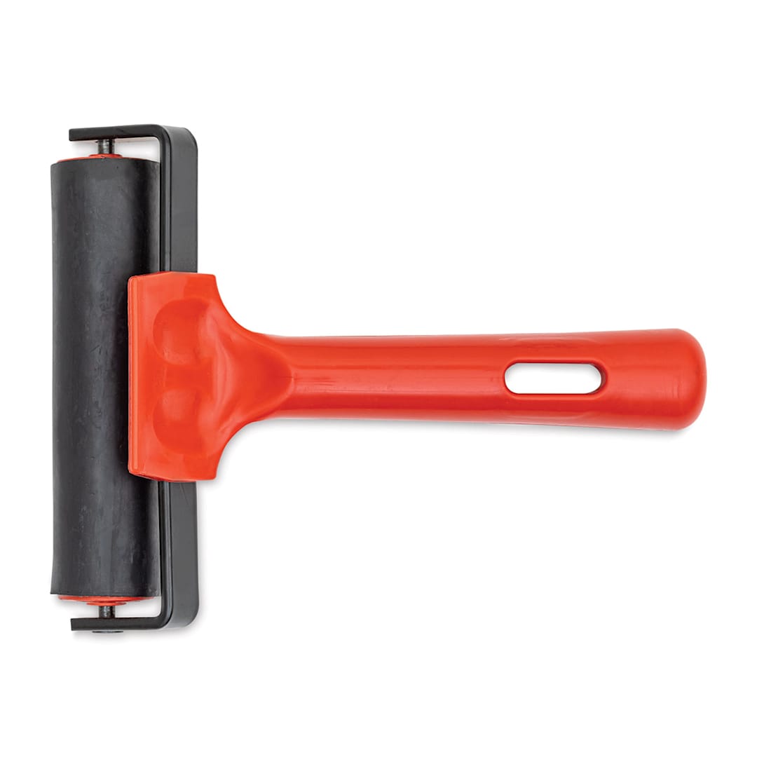 Open in modal - Educational Hard Polypropylene Brayer - 4" - top view