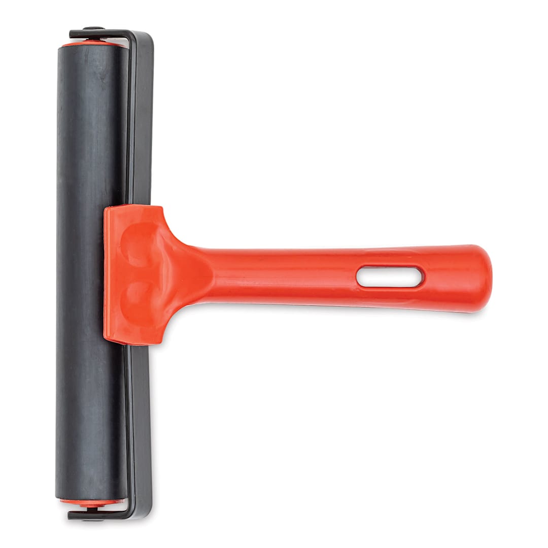 Open in modal - Educational Hard Polypropylene Brayer - 6" - top view