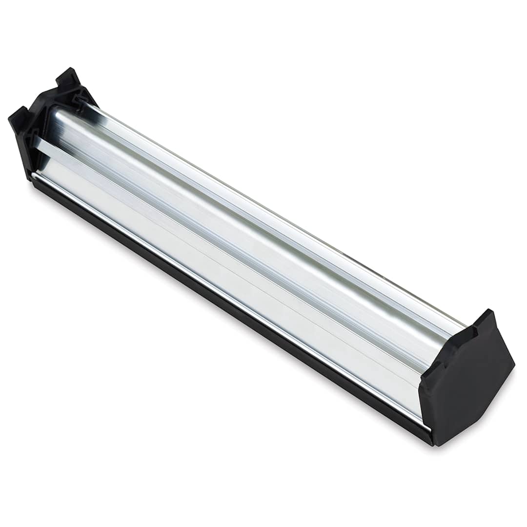 Open in modal - Speedball Screenprinting Scoop Coater - Single Scoop Coater shown at angle