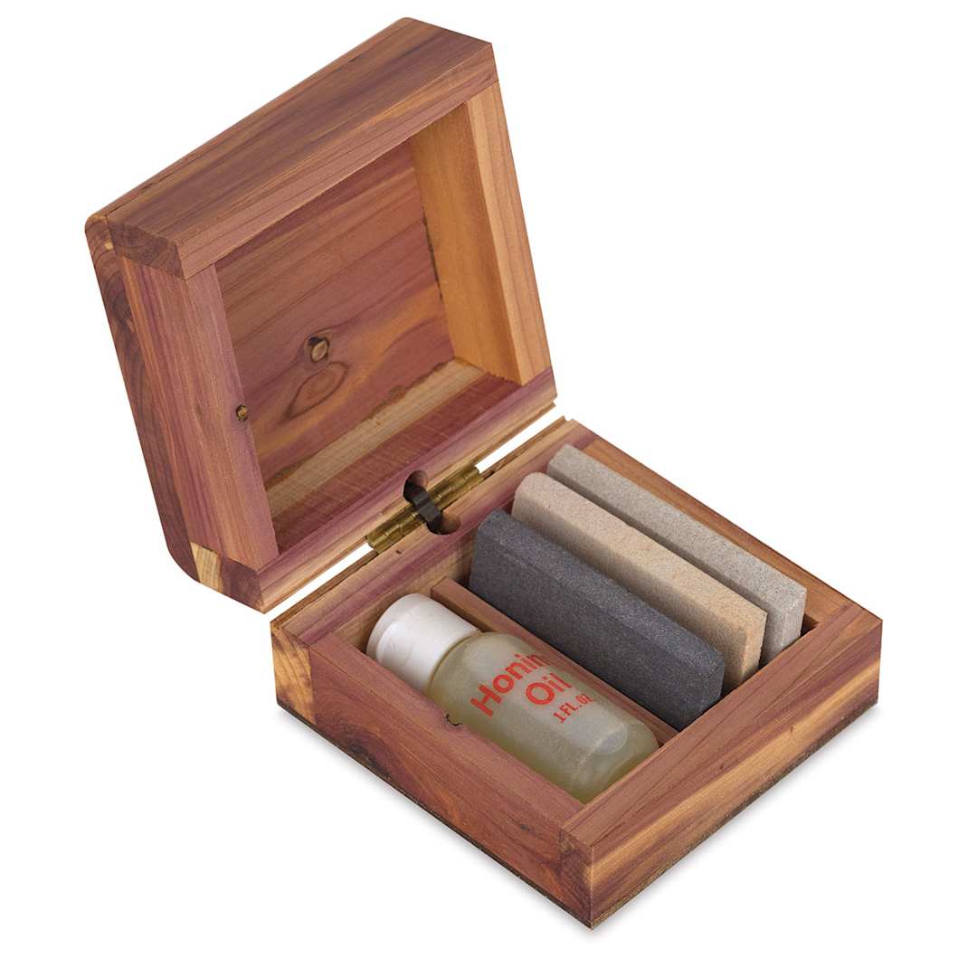 Open in modal - UJ Ramelson Sharpening Stone Set