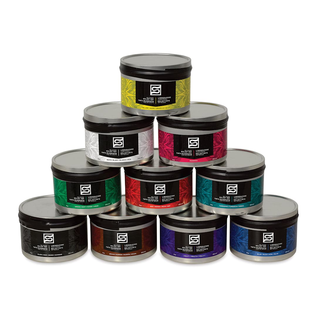 Open in modal - Speedball Oil-Based Relief Inks