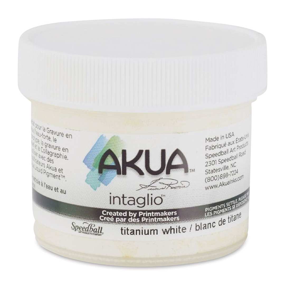 Open in modal - Akua Intaglio Ink - Titanium White, 59 ml