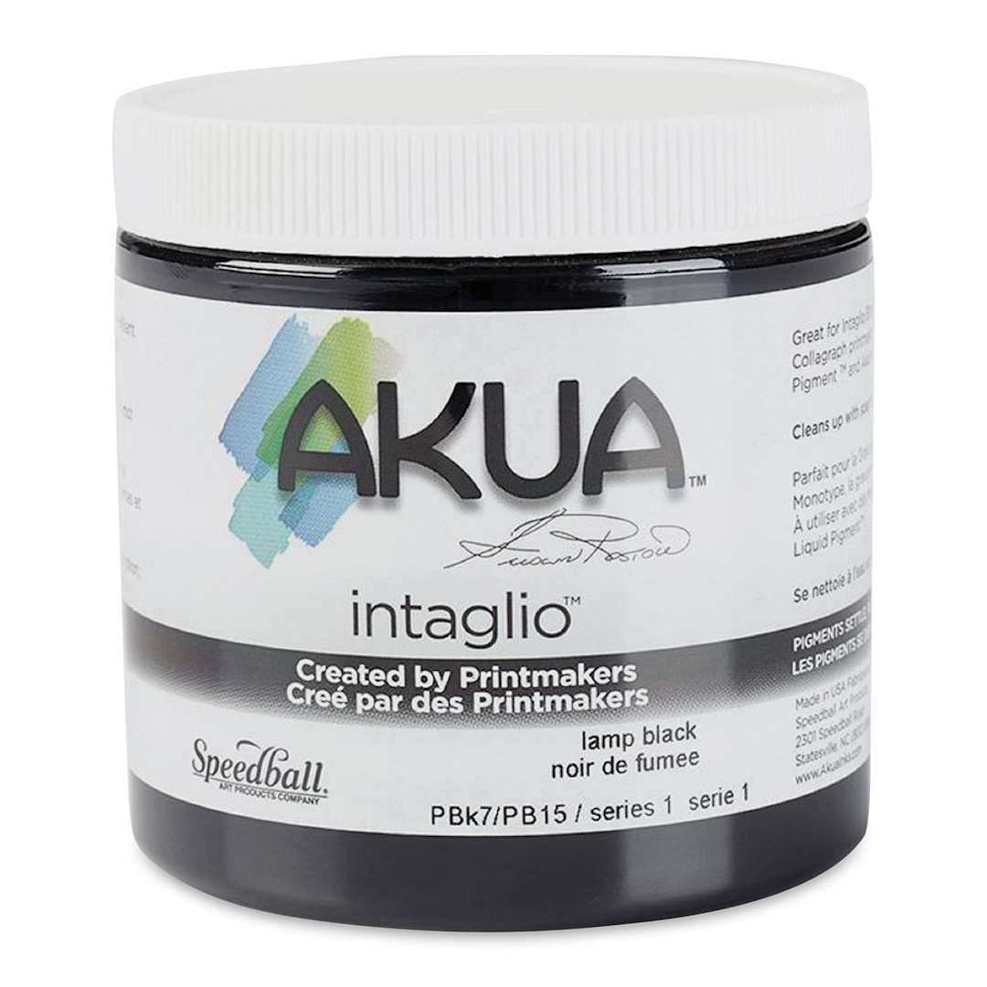 Open in modal - Akua Intaglio Ink - Lamp Black, 237 ml