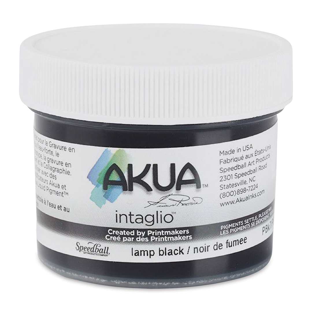 Open in modal - Akua Intaglio Ink - Lamp Black, 59 ml