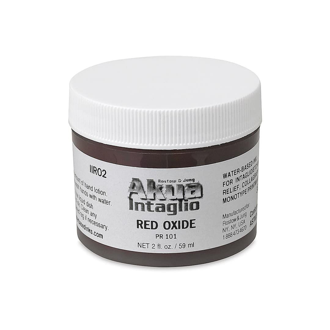 Open in modal - Akua Intaglio Ink - Red Oxide, 59 ml