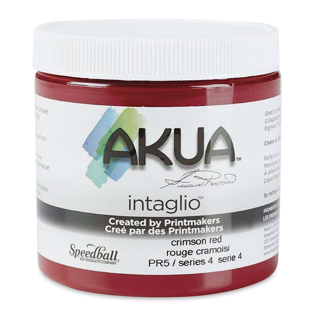 Open in modal - Akua Intaglio Ink - Crimson Red, 237 ml