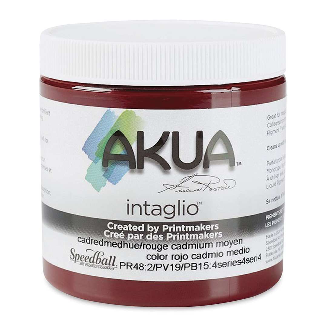Open in modal - Akua Intaglio Ink - Cadmium Red Medium Hue, 237 ml