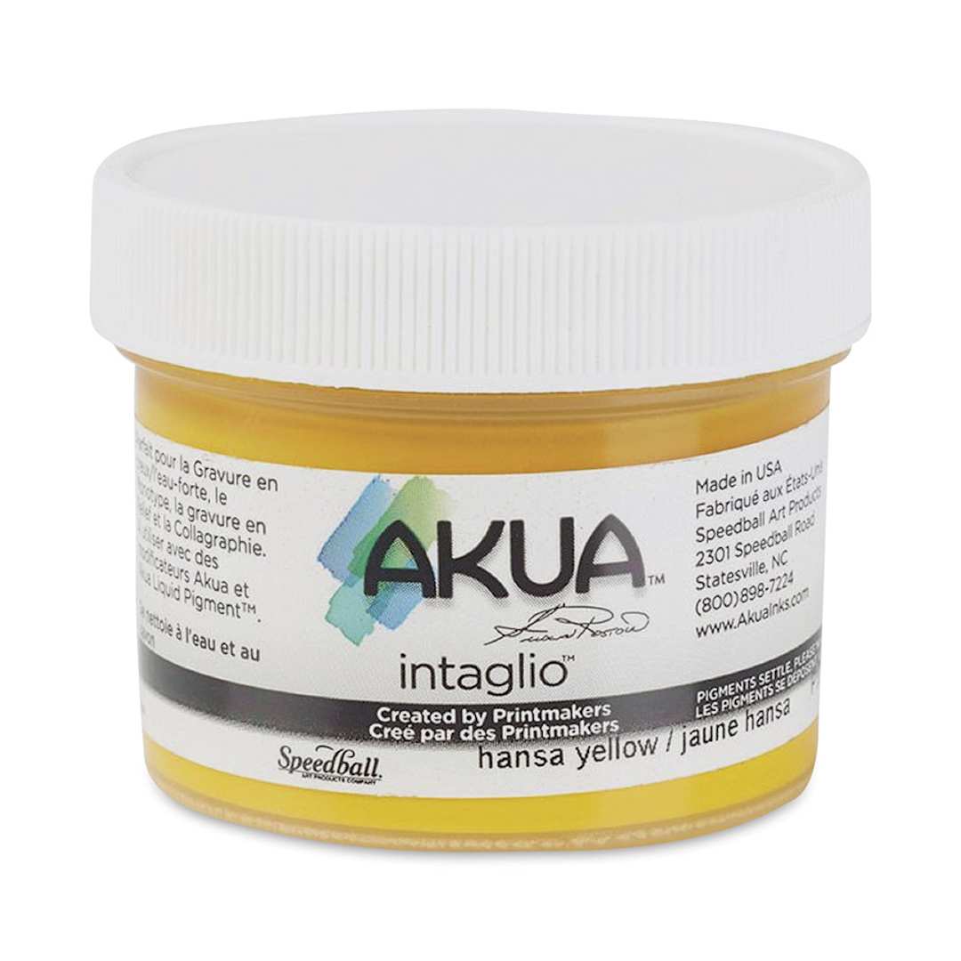 Open in modal - Akua Intaglio Ink - Hansa Yellow, 59 ml